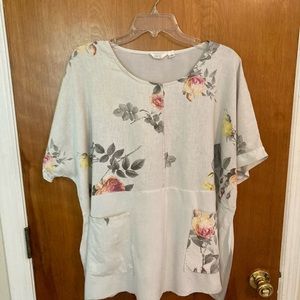 Kaktus Floral Boxy Top